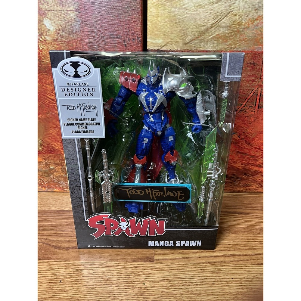 McFarlane Toys Manga Spawn Designer Edition Signed Todd McFarlane Action Figure